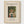 William Morris Print poster in oak frame