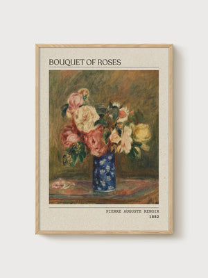 Pierre-Auguste Renoir Print poster in oak frame