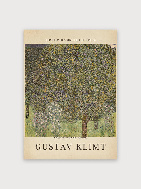 Klimt Rosebushes - Digital Download