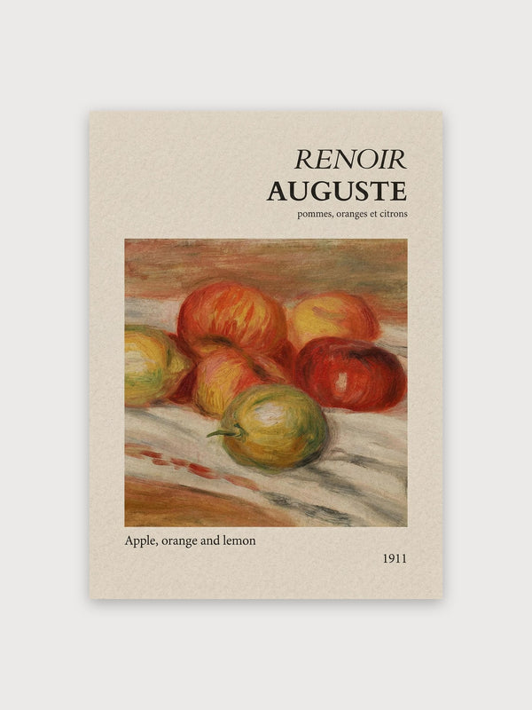 Renoir Fruit Print - Digital Download