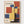 Bauhaus Print poster in oak frame