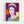 Framed pop art print featuring Queen Elizabeth II with striking color blocking and high-contrast silkscreen aesthetics characteristic of modern portrait art.