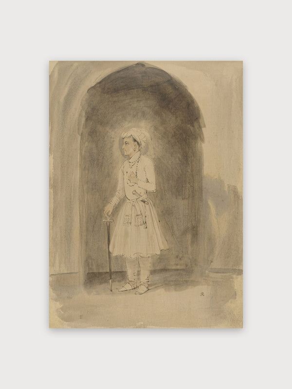 Jahangir - Mughal Emperor - Rembrandt van Rijn - Digital Download