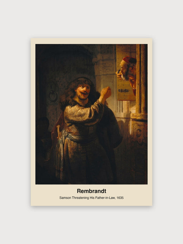 Samson Threatening His Father-in-Law - Digital Download
