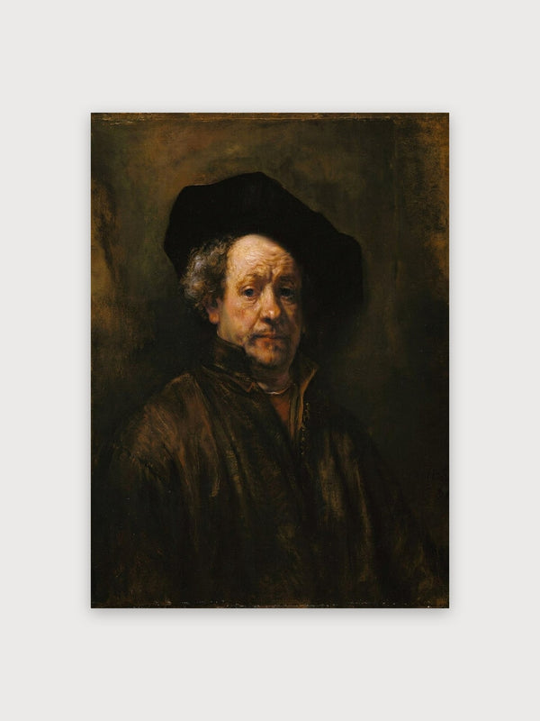 Self-Portrait 1660 - Rembrandt van Rijn - Digital Download