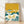 Retro minimalist beach scene with a golden umbrella, lounge chairs, and tropical plants under warm sunset tones of mustard and teal, framed poster on wall.