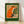 Retro folk art poster of a bright orange fox holding a steaming coffee cup, rendered in minimalist style with forest green and cream accents against a warm background.