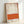Cream, burnt orange, and rust-toned abstract composition with horizontal color blocking, a minimalist poster conveying quiet introspection.