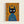 Quirky Lichtenstein-style framed print of a crowned black cat king against a bright, graphic background in orange and blue.