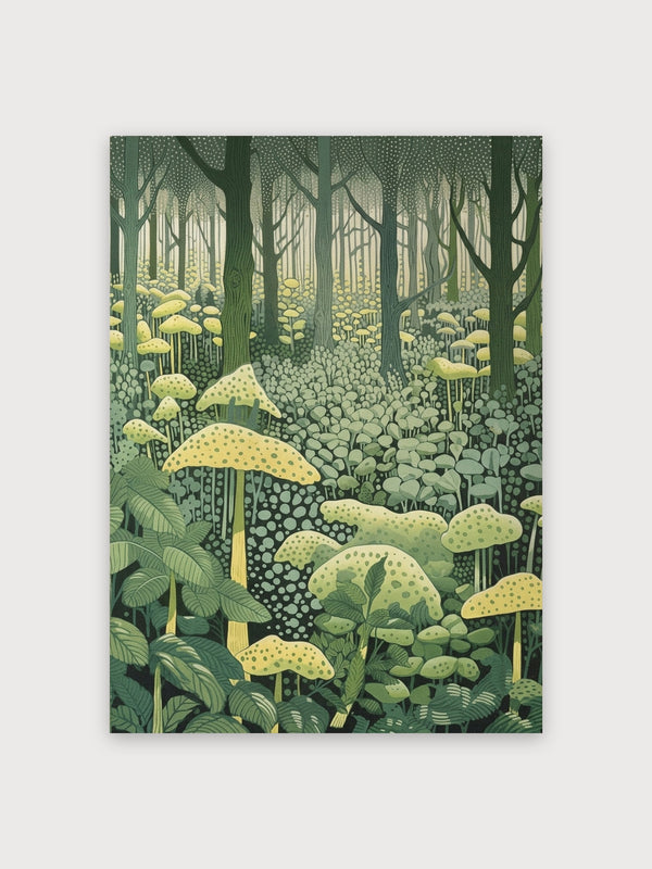 Enchanted Mushroom Forest - Digital Download