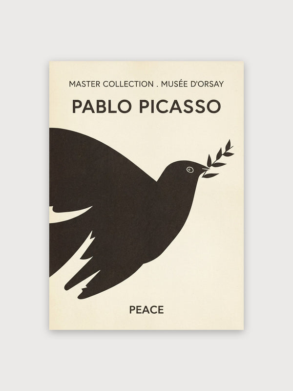 Picasso Peace Dove Museum Poster - Digital Download