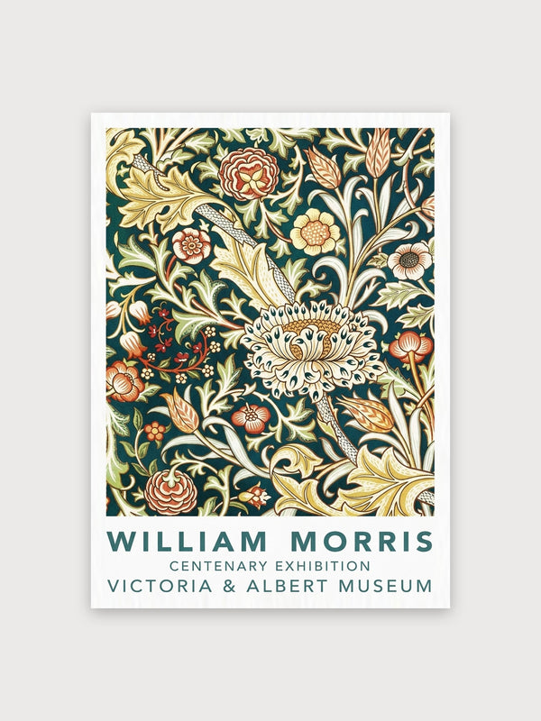 William Morris Centenary Exhibition Floral - Digital Download