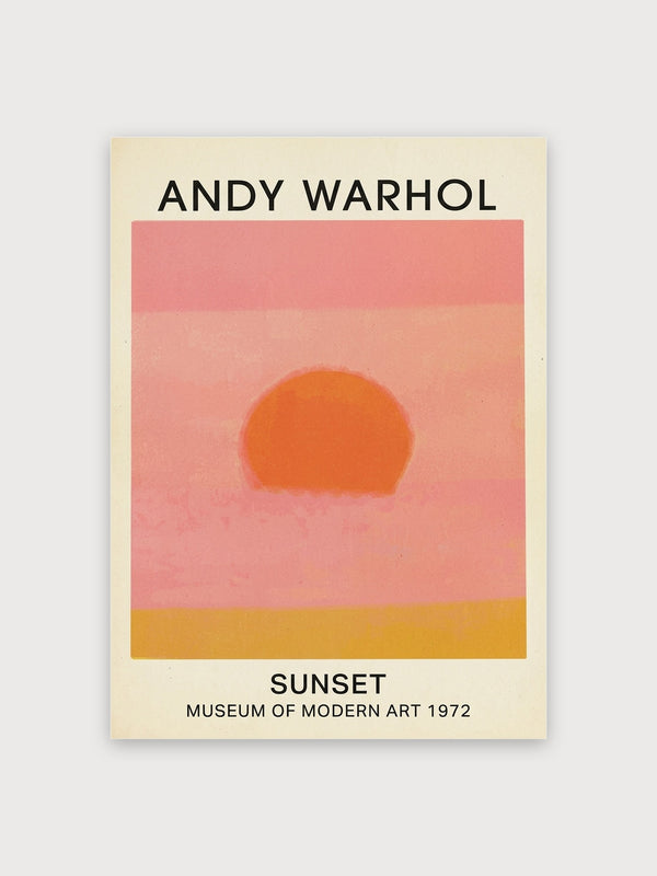 Andy Warhol Sunset 1972 - Digital Download