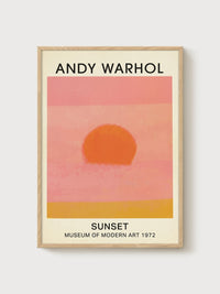 Andy Warhol Sunset 1972
