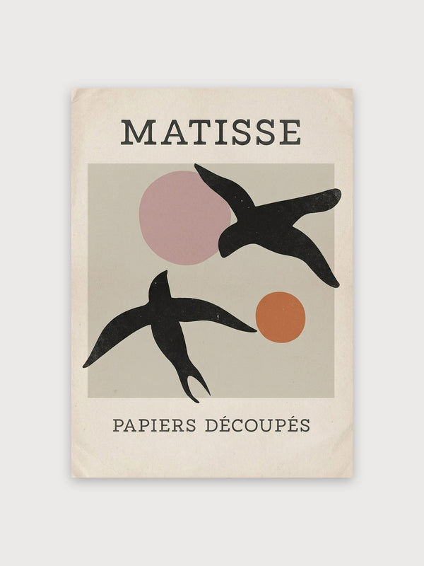 Matisse Papiers Découpés Modern Birds - Digital Download