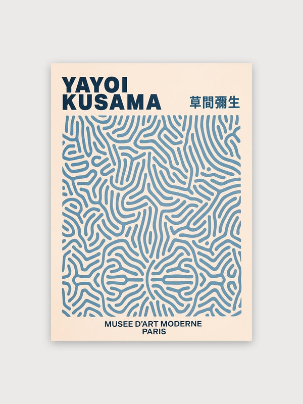 Yayoi Kusama Abstract Pattern Exhibition - Digital Download