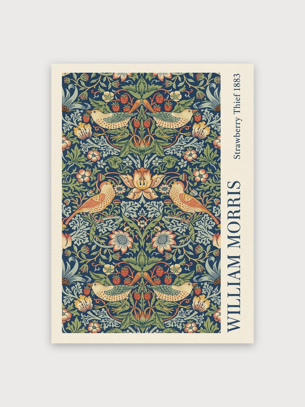 William Morris Strawberry Thief 1883 - Digital Download