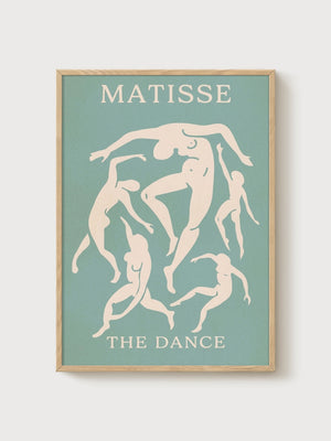 Henri Matisse The Dance Print poster in oak frame