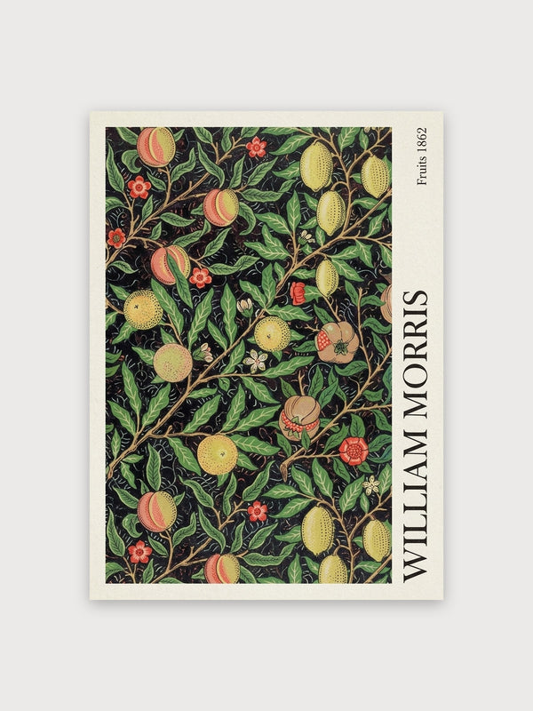 William Morris Fruits 1862 Pattern - Digital Download