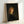 Intimate portrait study in dark earth tones and luminous highlights, capturing the refined elegance of a figure from the Dutch Golden Age as a framed print.