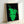 Framed art print of a stylized face rendered in bright, saturated hues with flat graphic design characteristic of pop art.
