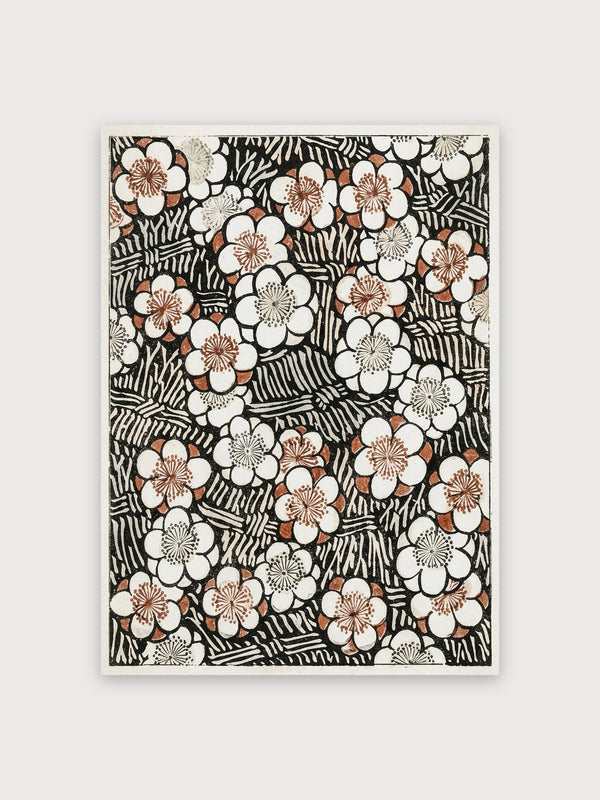 Art Nouveau Floral Pattern Print - Digital Download