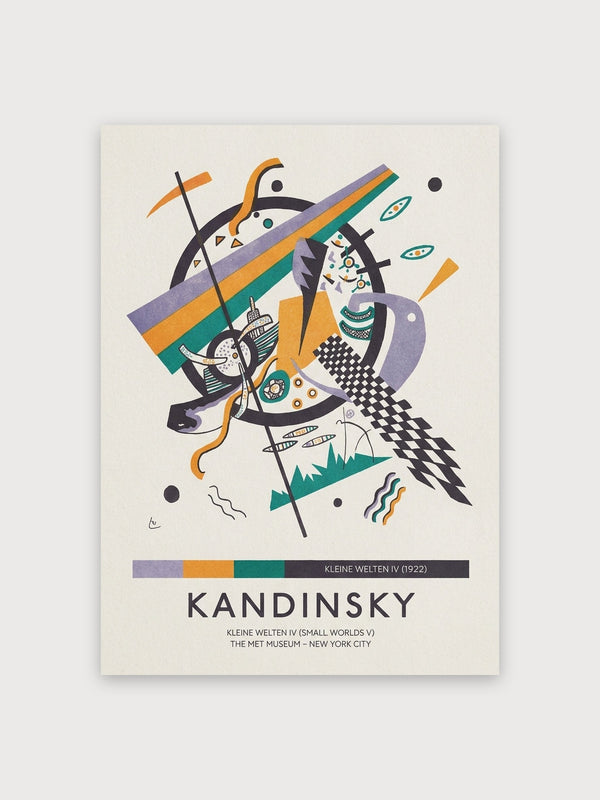 Kandinsky Kleine Welten IV Abstract Composition - Digital Download
