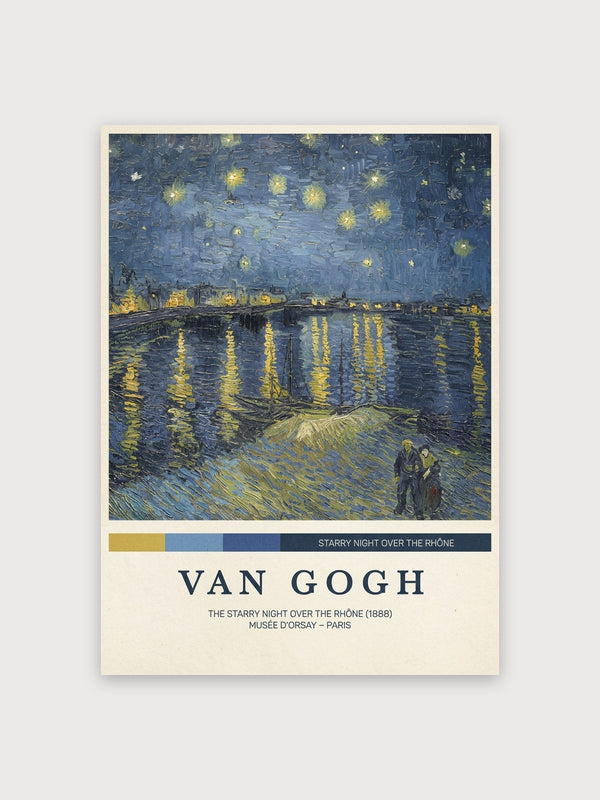Van Gogh Starry Night Over Rhône - Digital Download