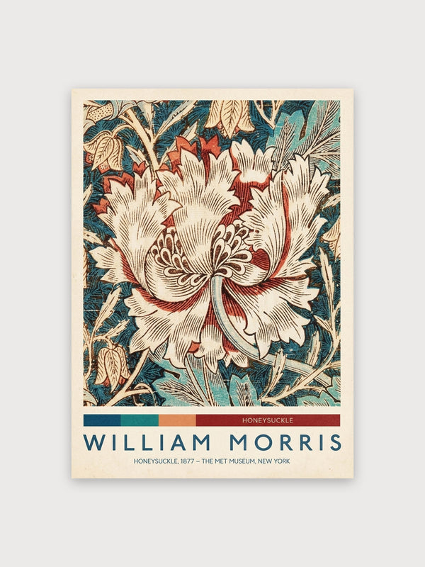 William Morris Honeysuckle Pattern 1877 - Digital Download