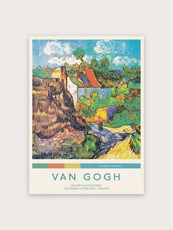 Van Gogh Häuser In Auvers 1890 - Digital Download