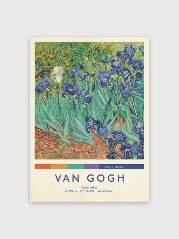 Van Gogh Irises Garden 1889 - Digital Download