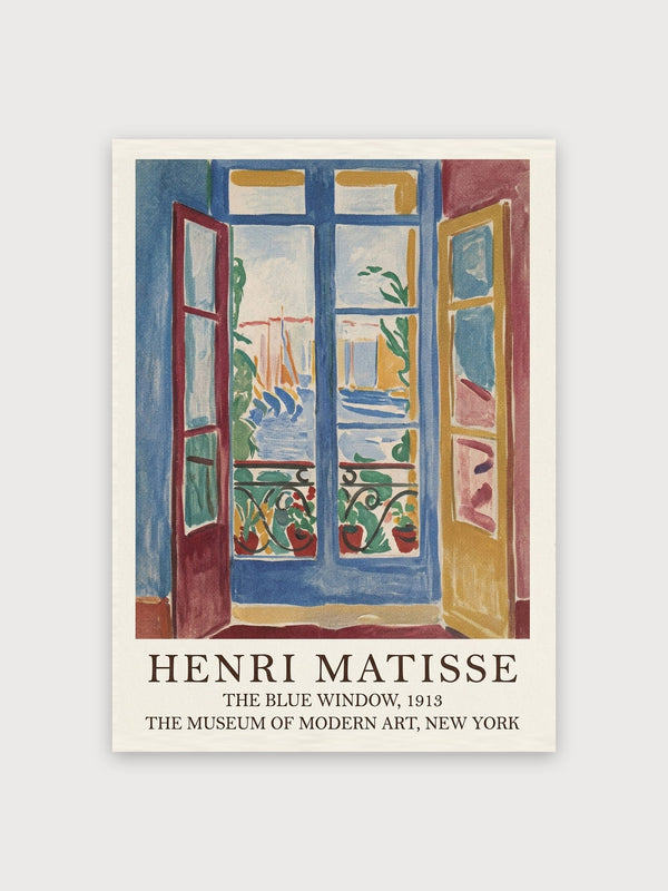 Henri Matisse Blue Window 1913 - Digital Download
