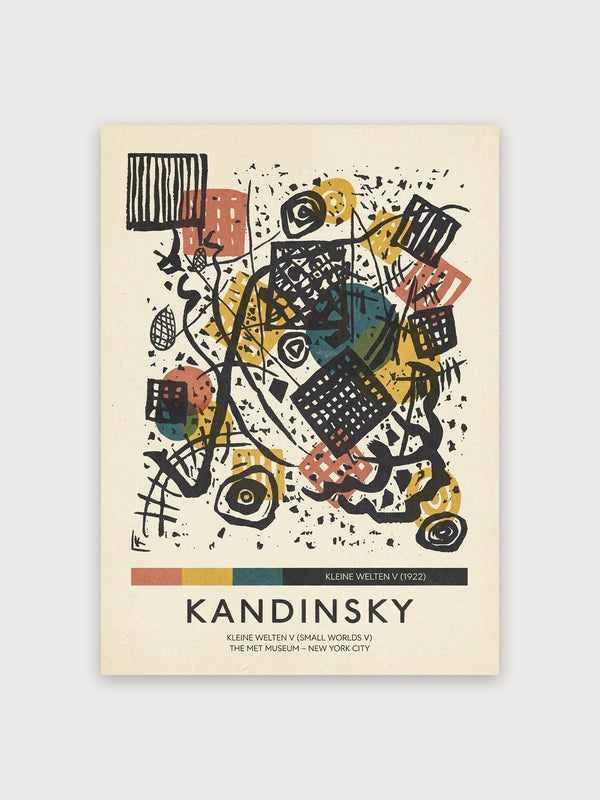 Kandinsky Kleine Welten V Abstract 1922 - Digital Download