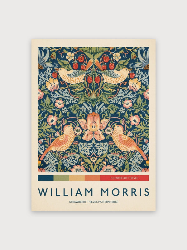 William Morris Strawberry Thieves Pattern - Digital Download