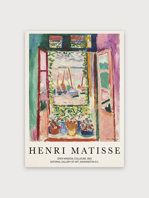 Open Window Collioure Matisse - Digital Download
