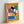 Framed poster displaying an abstract spiral composition with vivid organic forms in cheerful primary and secondary colors.