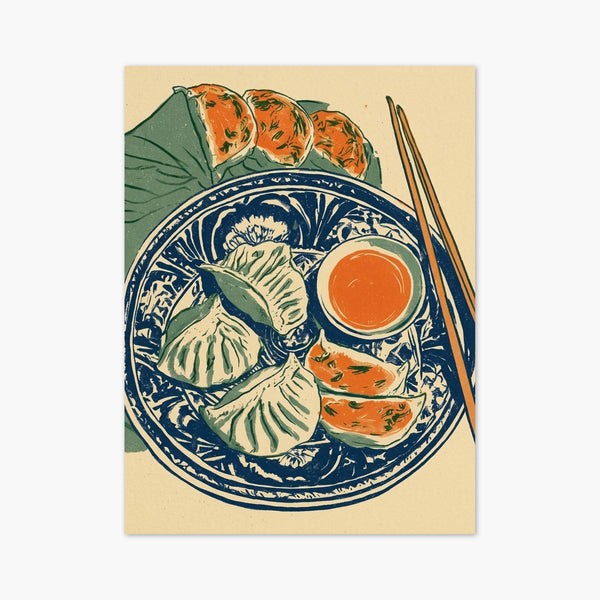Asian Food Print art print