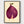 Whimsical Fig Fruit Print poster in black frame