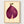Whimsical Fig Fruit Print poster in oak frame