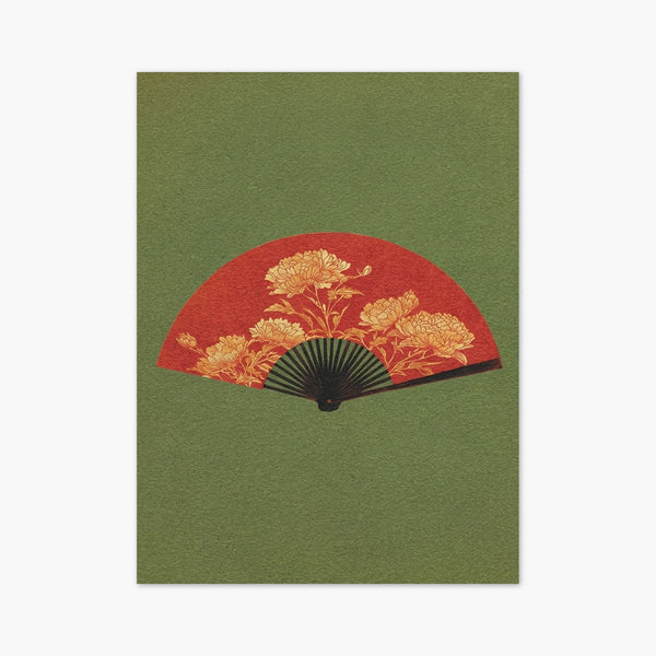Chrysanthemum Fan Print art print