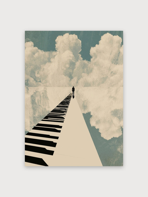Piano Keys Sky Journey - Digital Download