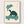 Japanese Woodblock Turtle Poster poster in oak frame