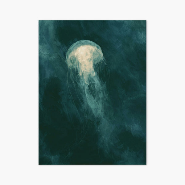 Jellyfish Poster art print