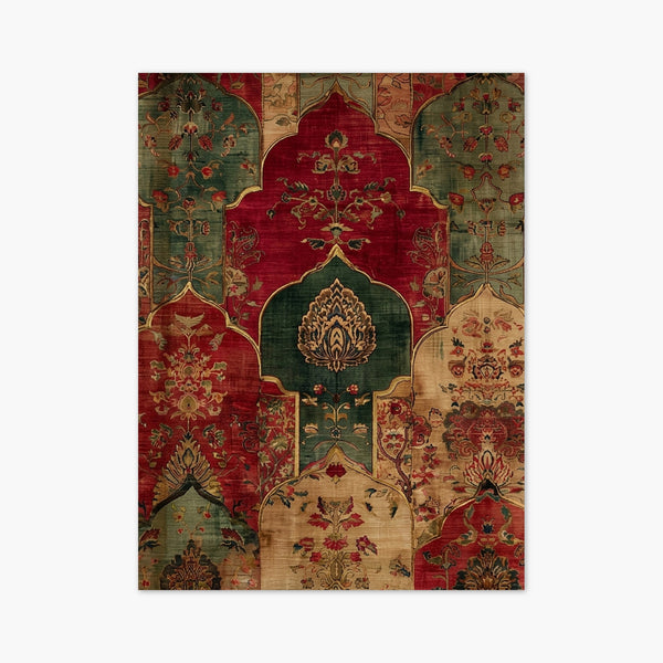 Antique Persian Textile Print art print