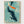 Koi Fish Wall Art poster in oak frame