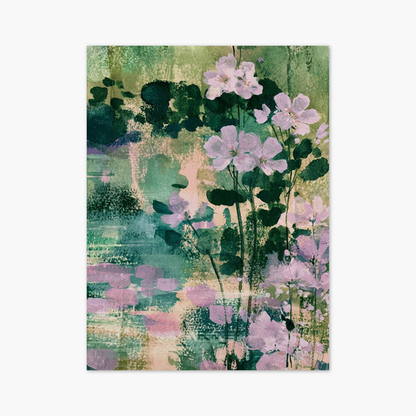 Watercolor Flowers Print art print
