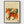 Fox Art Print poster in black frame
