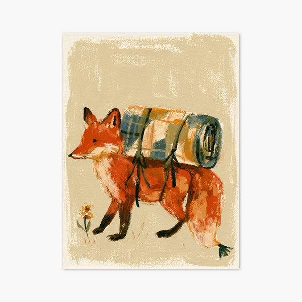 Fox Art Print art print