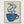 Blue Coffee Cup Steam Poster poster in oak frame