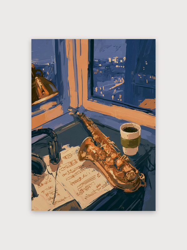 Saxophone Music Coffee Evening - Digital Download